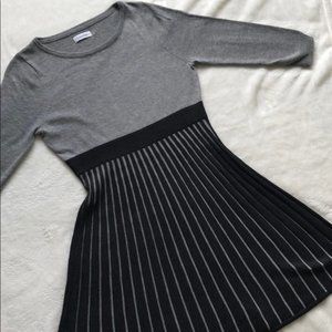 Calvin Klein a-line sweater dress